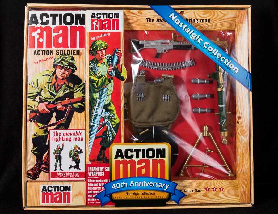 Action Man - Boxed 40th Collection - Infantry Support Set